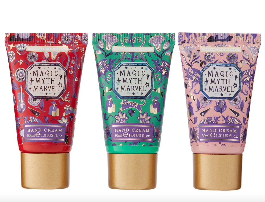 Heathcote & Ivory Magic Myth Marvel Hand Cream Trilogy