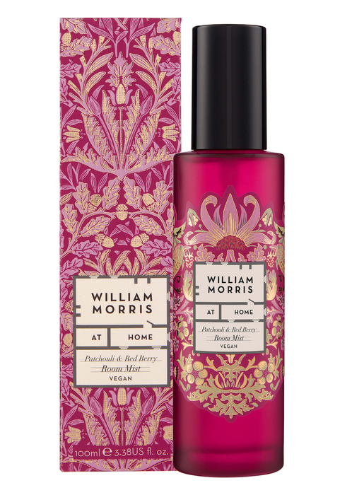 Heathcote & Ivory William Morris at Home Patchouli & Red Berry Room Mist 100ml
