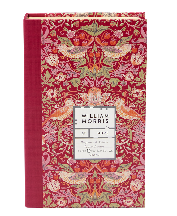 Heathcote & Ivory William Morris at Home Strawberry Thief Guest Soaps