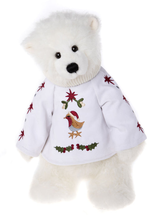 Charlie Bear 2023 The Clock Tower Collection Holly Jolly
