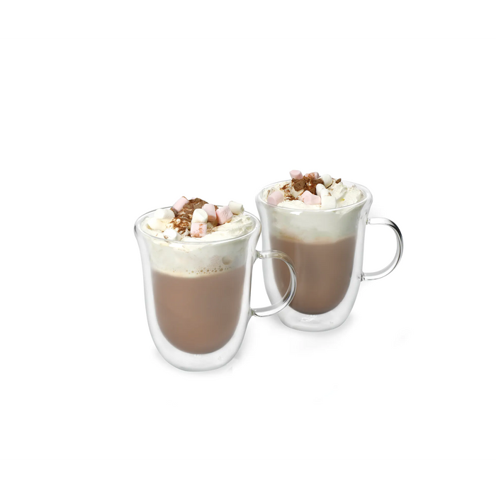 La Cafetière Double Walled Hot Chocolate Mugs