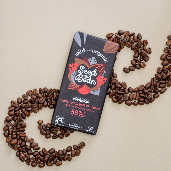 Seed & Bean Coffee Espresso Dark Chocolate Bar
