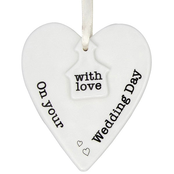 Keepsake Heart Wedding Day