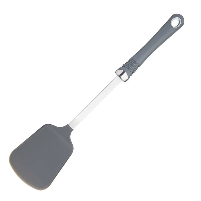 KitchenCraft Professional Solid Nylon Cooking Turner with Soft-Grip Handle