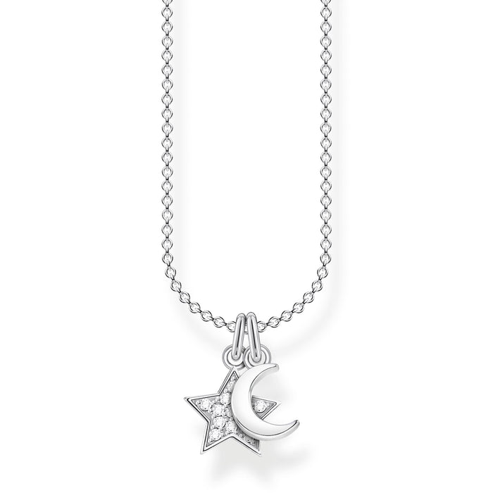 Thomas Sabo Moon and Star Necklace