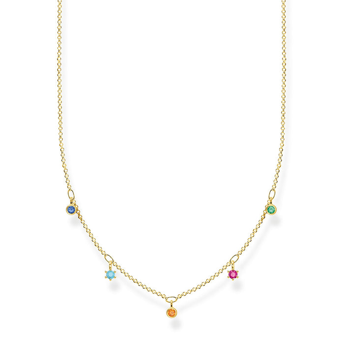 Thomas Sabo Colourful Stones Necklace