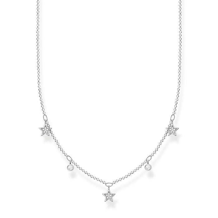 Thomas Sabo Stars Silver Necklace