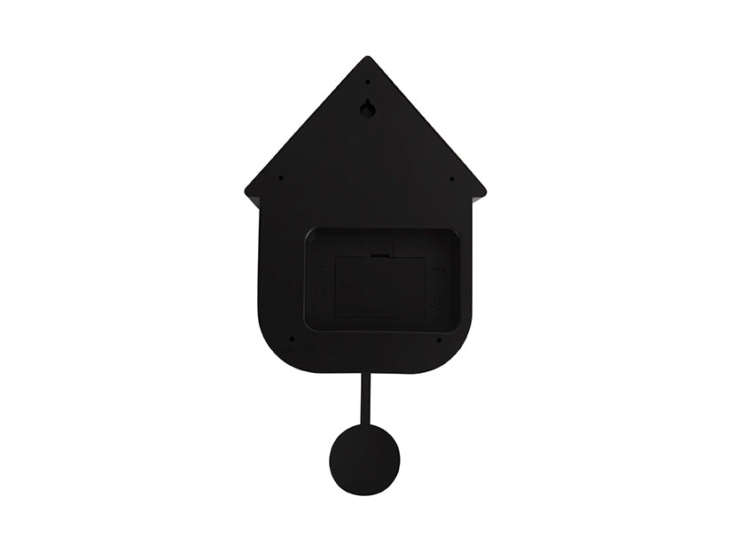 Karlsson Black Modern Cuckoo Wall Clock