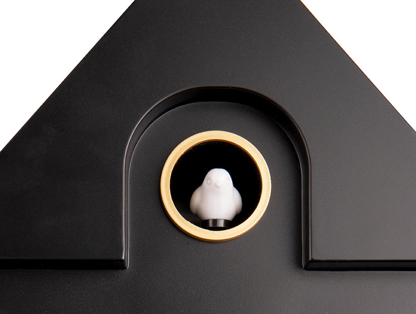 Karlsson Black Modern Cuckoo Wall Clock