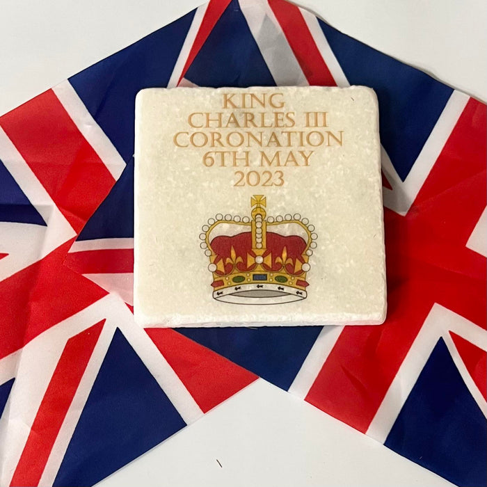 King Charles III 2023 Coronation Coaster