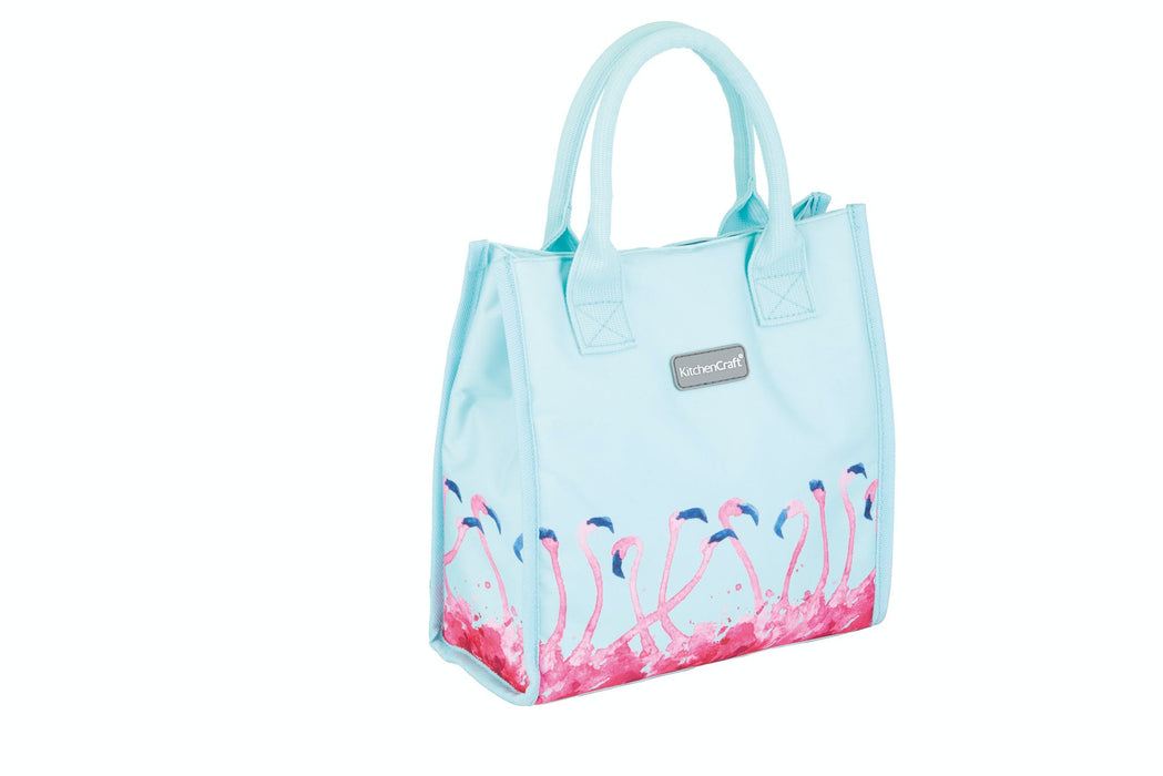 KitchenCraft 4 Litre Flamingo Lunch / Snack Cool Bag
