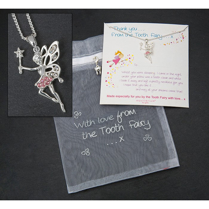 Equilibrium Girls Tooth Fairy Set With Necklace