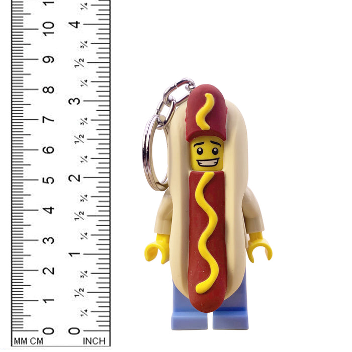 Lego Iconic Hot Dog Guy Key Light