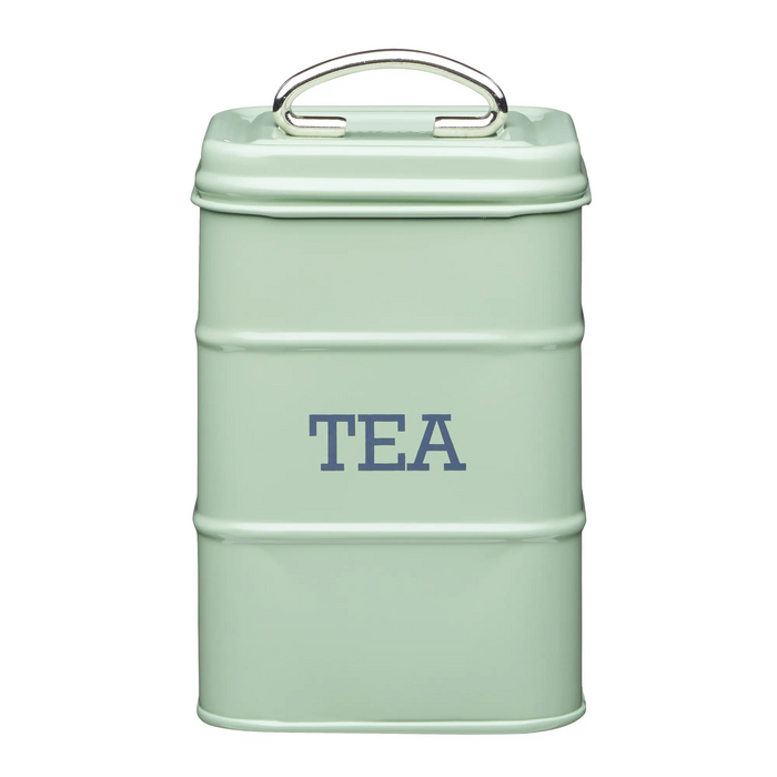 KitchenCraft Living Nostalgia English Sage Green Canister