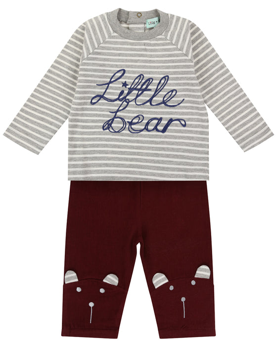Lilly & Sid Character Knee Little Bear Set