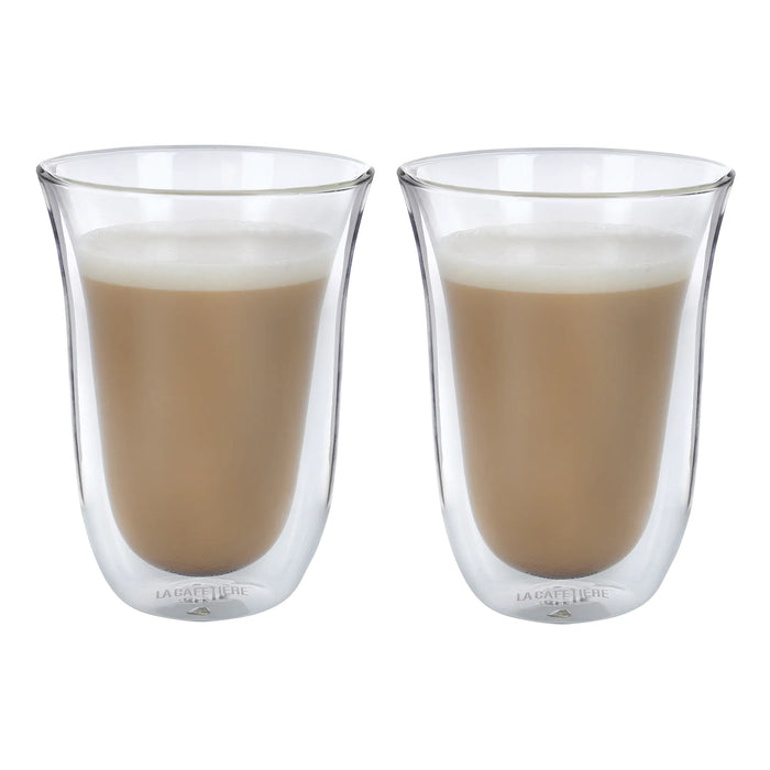 La Cafetière Double Walled Latte 2-Cup Set