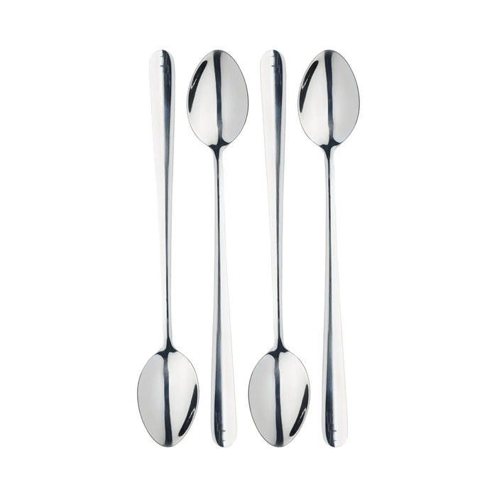 MasterClass Set of 4 Stainless Steel Latte Spoons