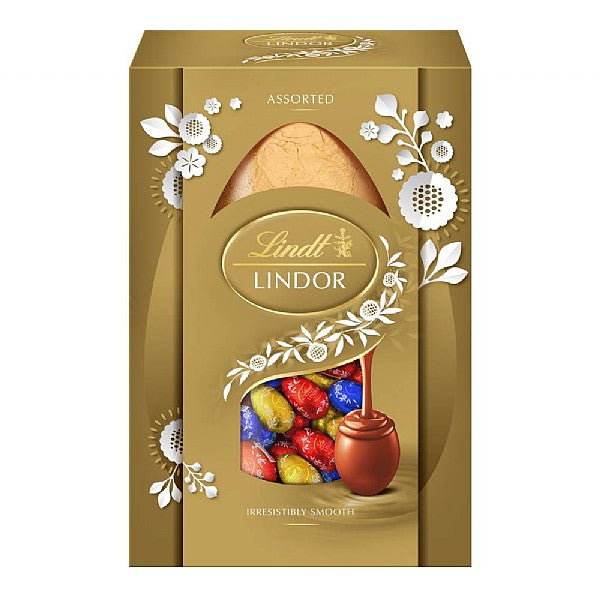 Lindt Lindor Mini Eggs Assorted Shell Egg 215g