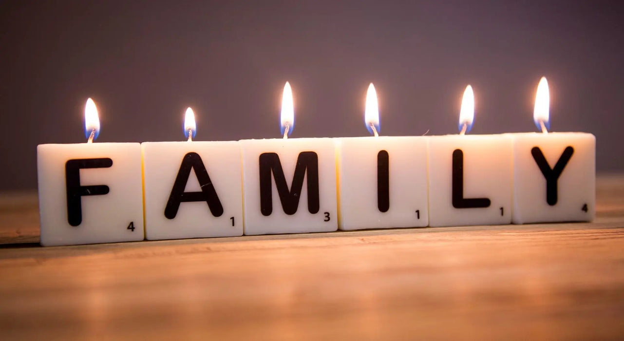 "M" Letter Candle