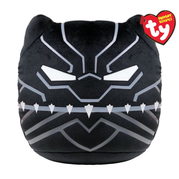 TY Marvel Squishy Beanies - Black Panther 10"