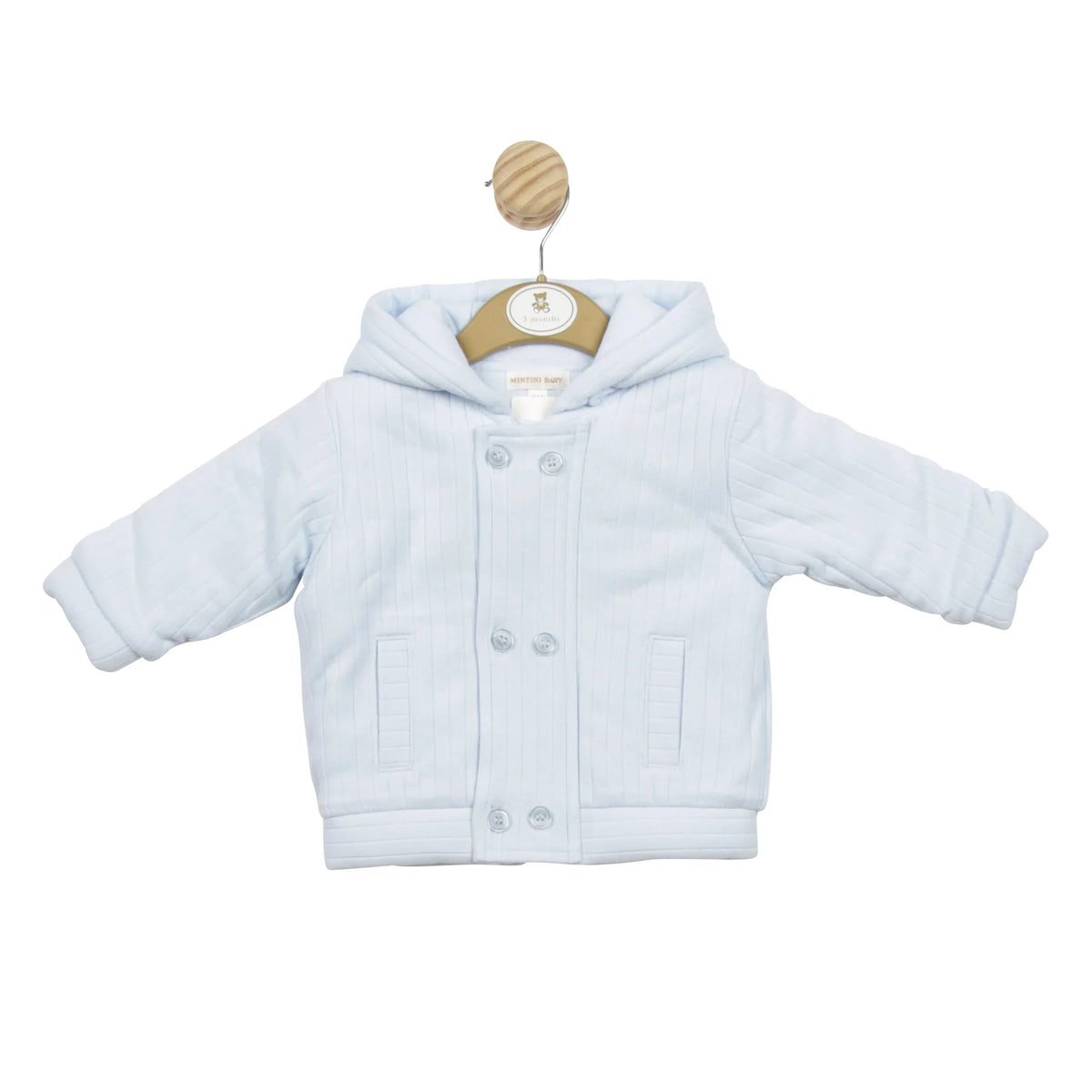Mintini Baby Jacket in Blue — Maple Gifts