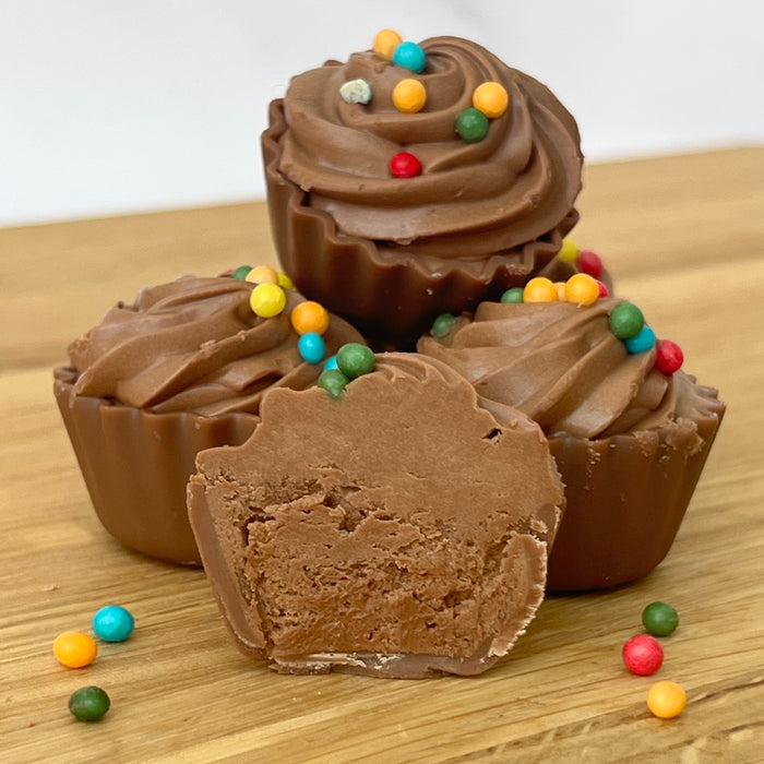 Crispy Chocolate Cupcake Pack of Six
