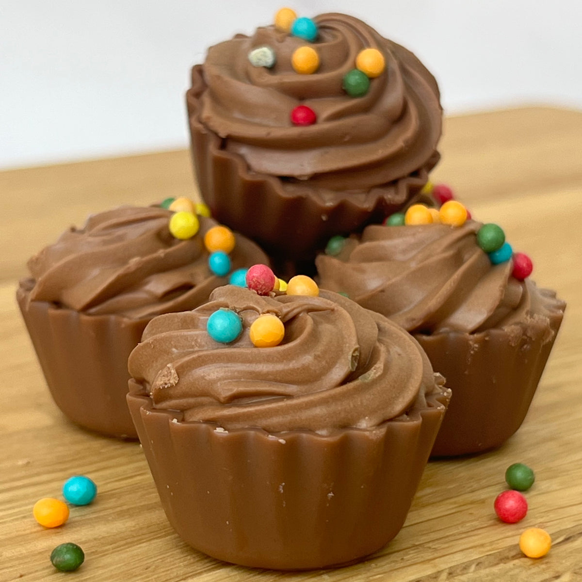 Crispy Chocolate Cupcake Pack of Six — Maple Gifts