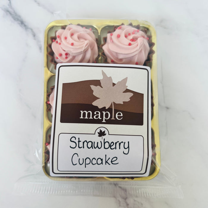 Strawberry Cupcake Pack of Six
