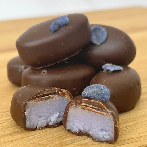 Dark Chocolate Violet Creams Selection Box