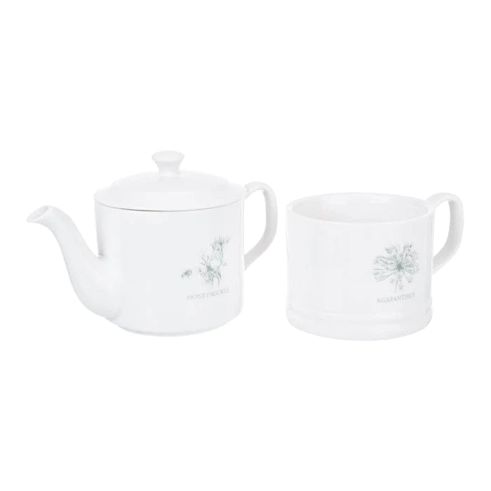 Mary Berry Garden Tea for One Flowers Set