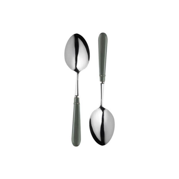 Mary Berry Signature Collection Set Of 2 Serving Spoons Sea Green