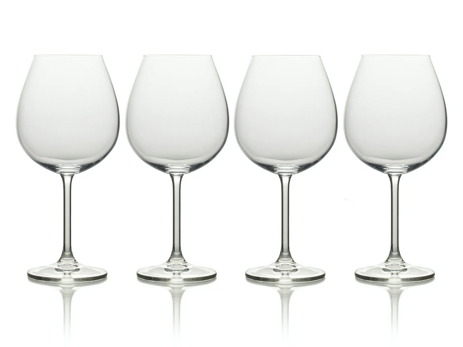 Mikasa Julie Set of 4 Red Wine Glasses