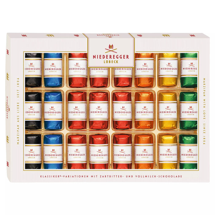 Niederegger Large Marzipan Assortment 24 Piece 300g