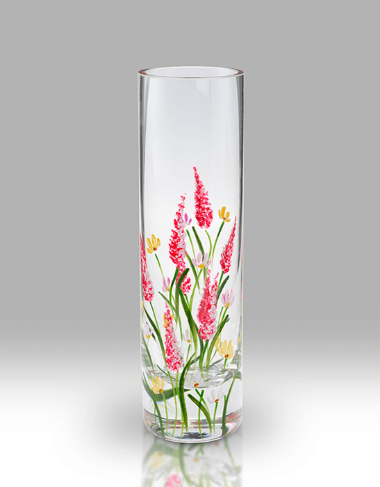 Nobile Glassware Cerise Elysian 19.5cm Bud Vase
