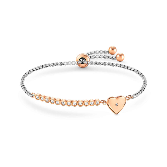 Nomination Milleluci Heart Rose Gold Bracelet