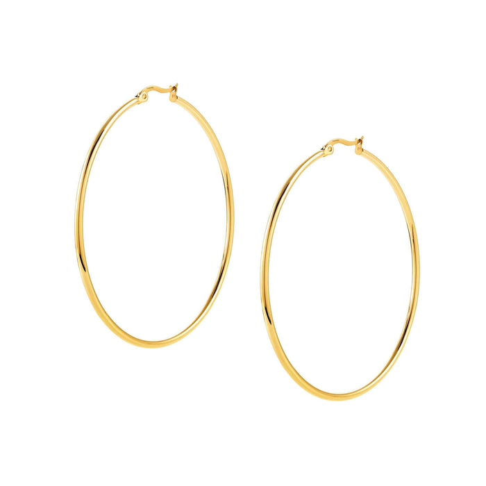 Nomination Silhouette Large Gold Hoop Earrings