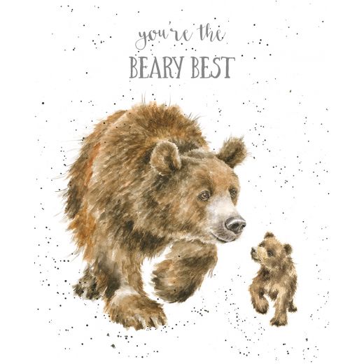 Wrendale 'Beary Best' card