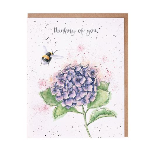 Wrendale Hydrangea Thinking of You Card
