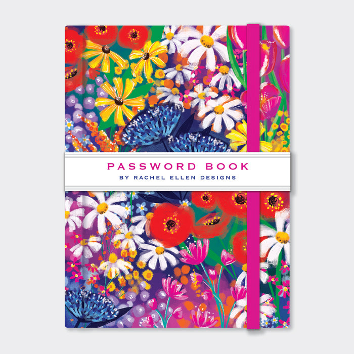 Rachel Ellen Password Book - Full Bloom