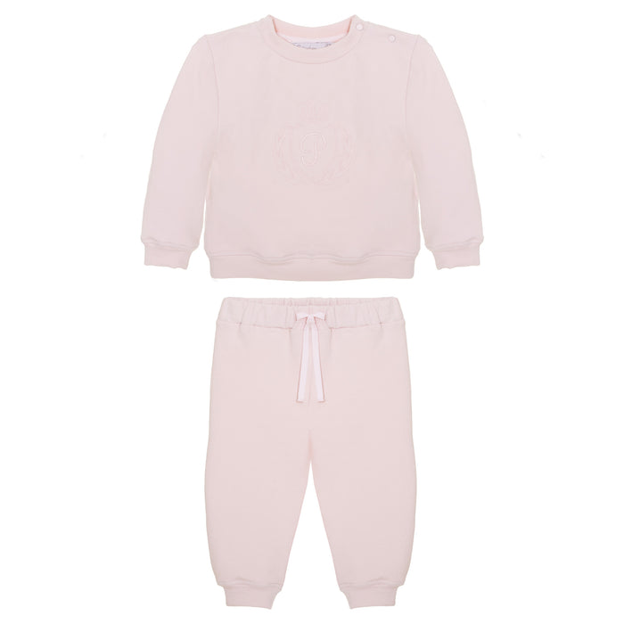Patachou Pale Pink Sweater & Joggers Set