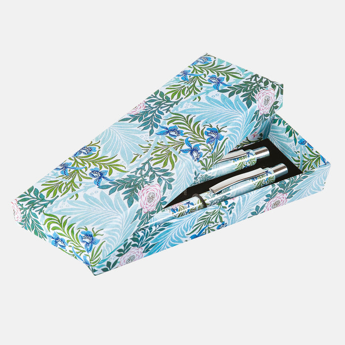 The Gifted Stationary Company William Morris Gift Pen Set - Larkspur