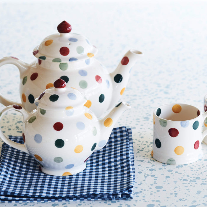 Emma Bridgewater Polka Dot 4 Mug Teapot Boxed