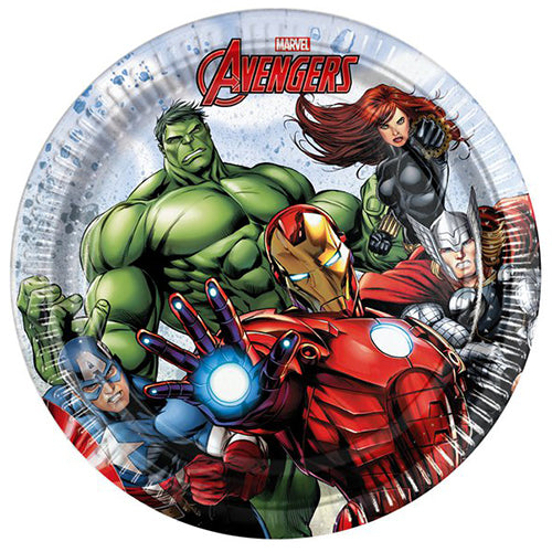 Qualatex Avengers Infinity Stones 8pk Large 23cm Paper Plates