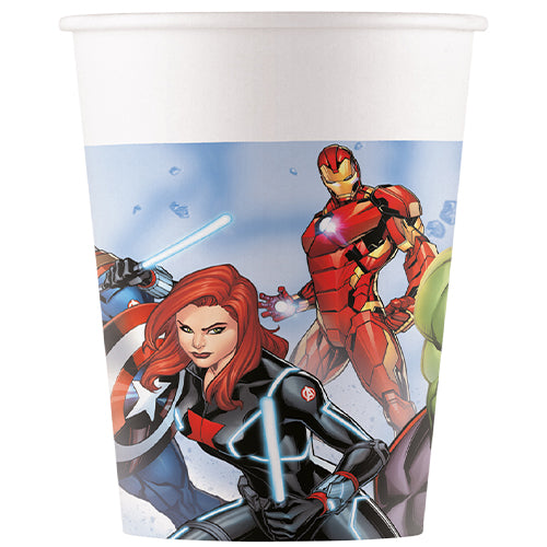 Qualatex Avengers Infinity Stones 8pk Paper Cups
