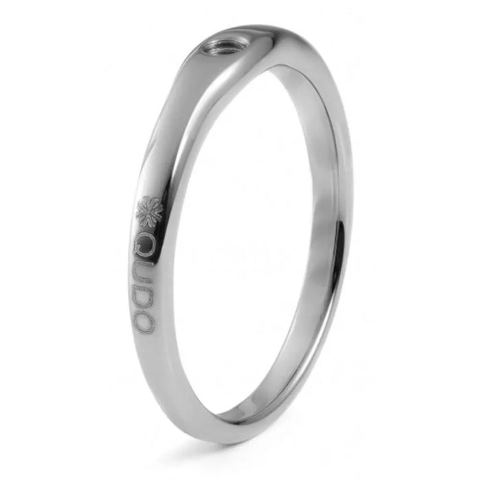 Qudo Interchangeable Base Ring Fine Stainless Steel