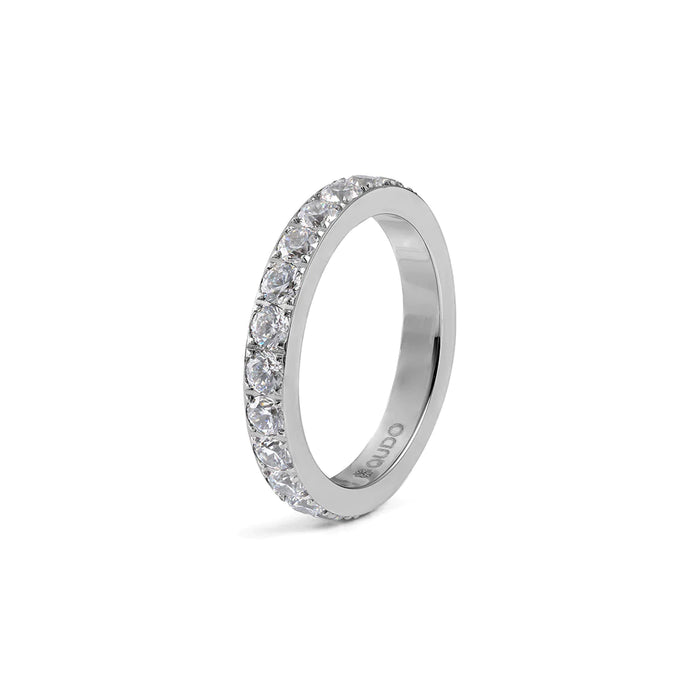 Qudo Spacer Ring Big Eternity Stainless Steel