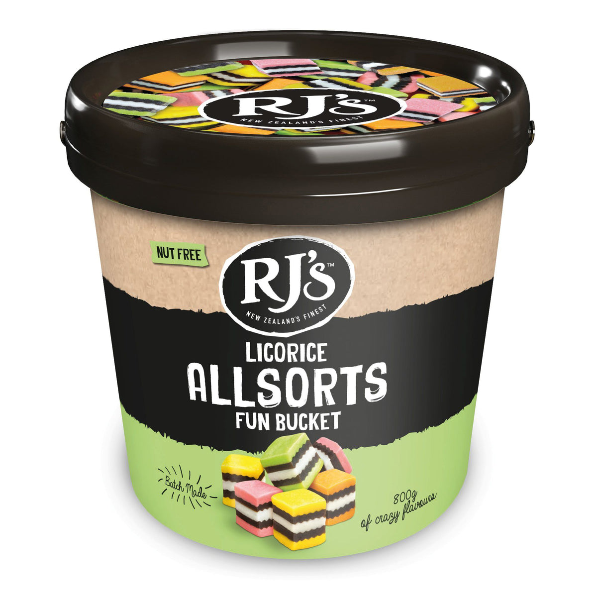 RJ's Licorice Allsorts Fun Bucket — Maple Gifts