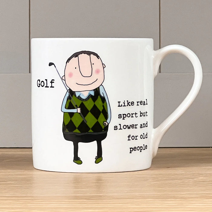 Rosie Made A Thing Mug - Golf Mug