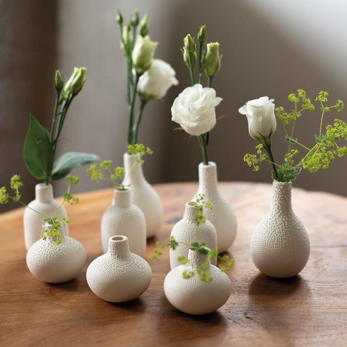Räder Mini Bud Pearl Vases Set of 3