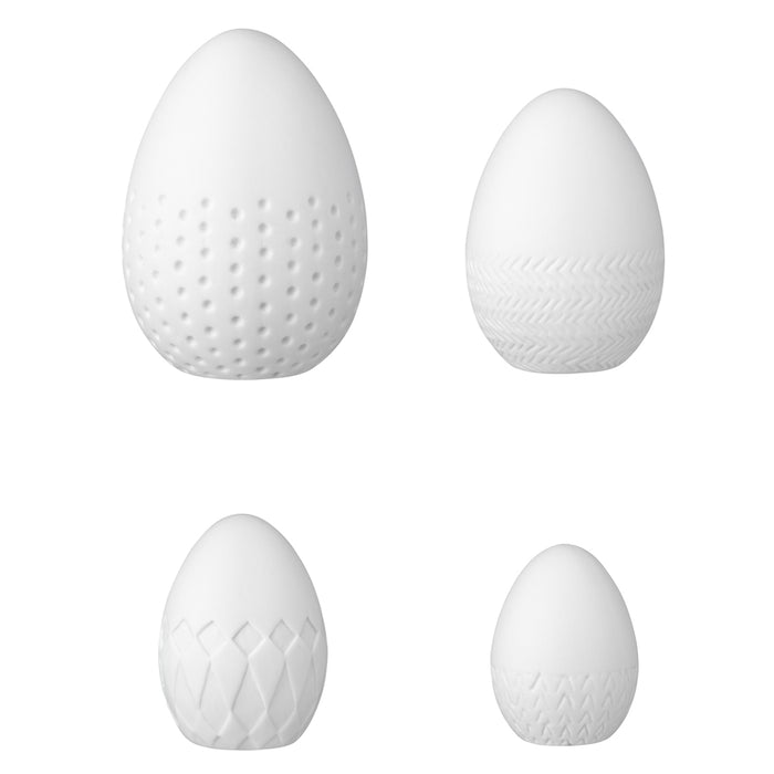 Räder Spring Messages Porcelain Eggs - Set of 4